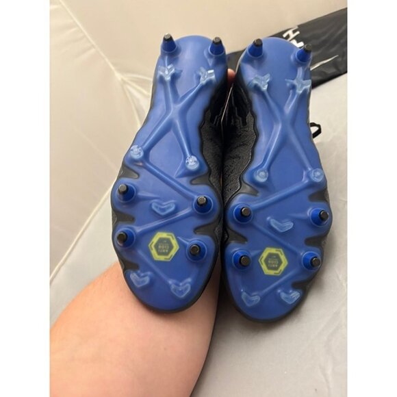 Nike phantom GX elite DF SG AC blue black soccer cleats size 6.5 DD9444 040 - Picture 5 of 6